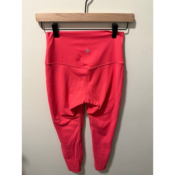 Lululemon Align High-Rise Pant 25” Nulu Size 6 Lip Gloss - Picture 1 of 7